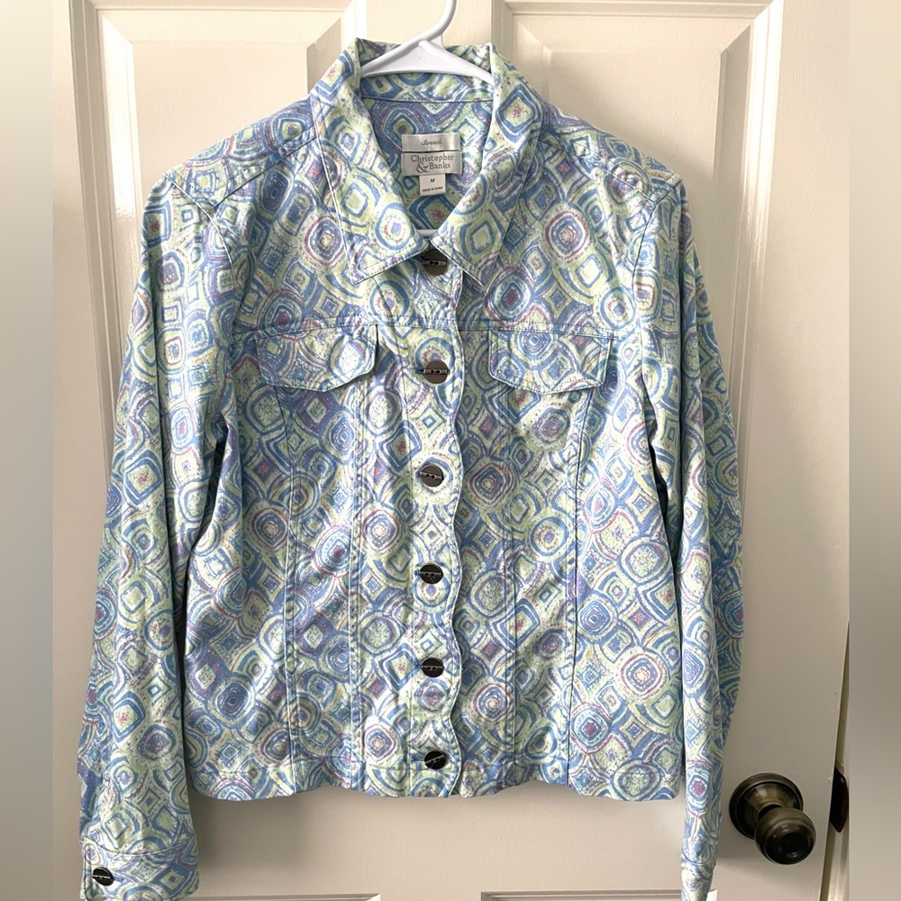 Christopher & Banks women’s Medium stretch Jacket
